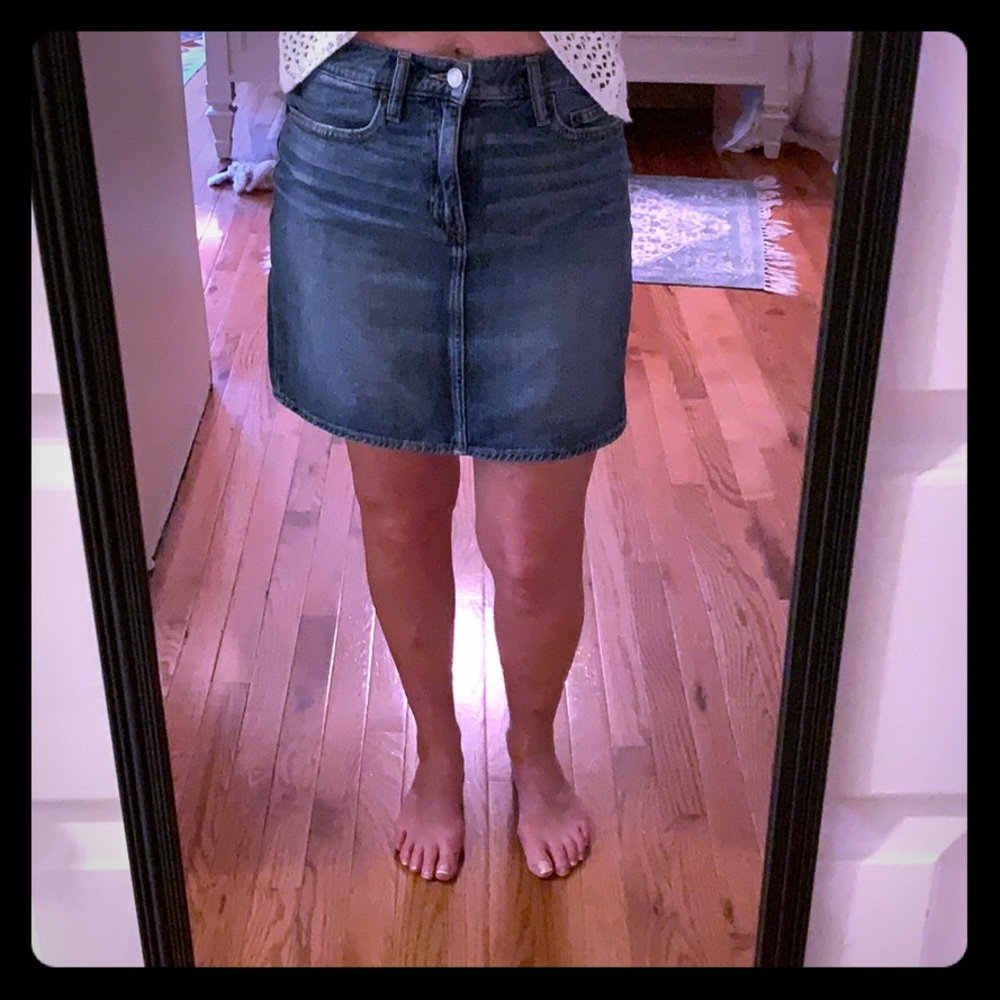 Gap Denim mini skirt